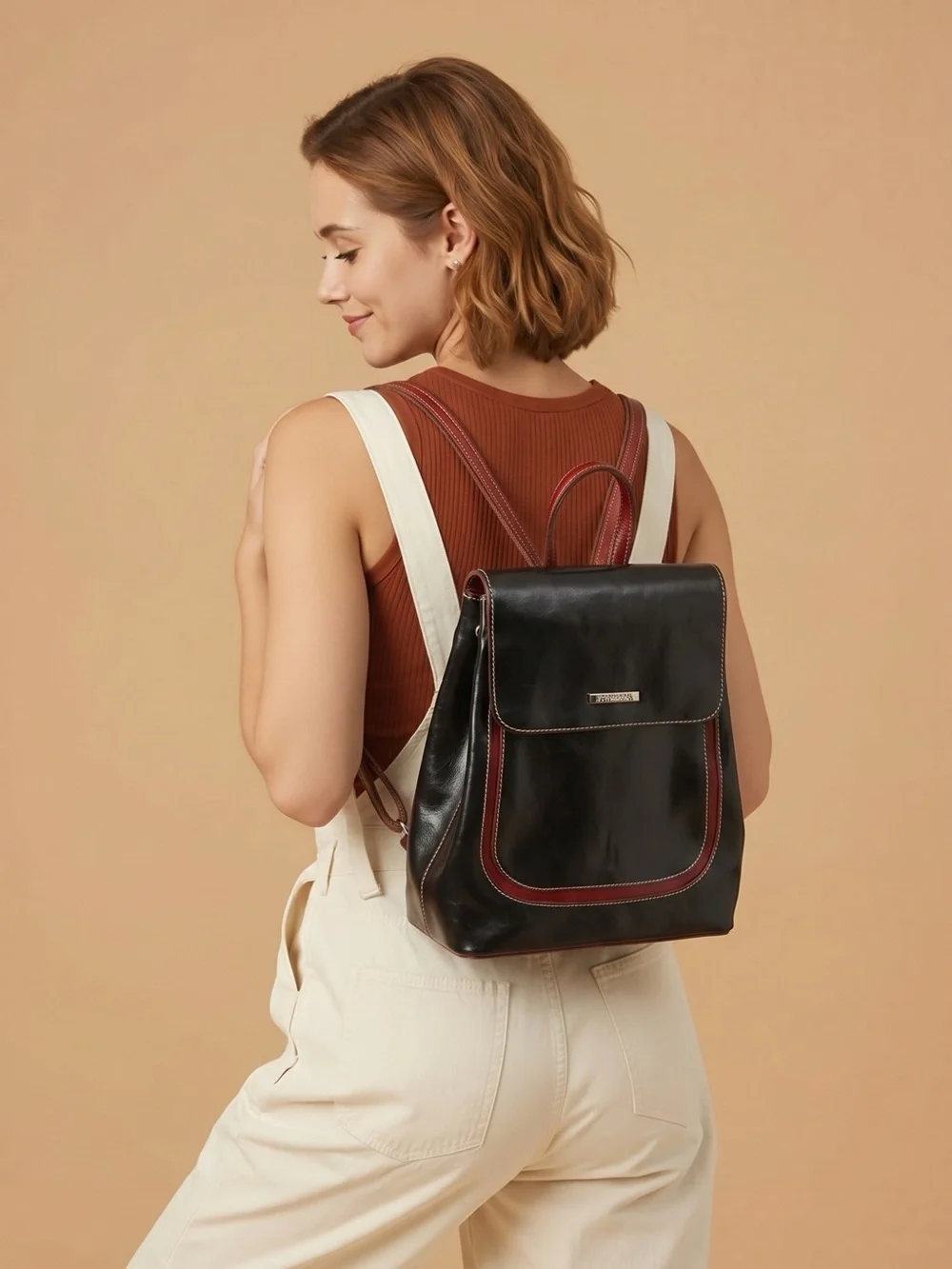Vintage La Philipe Small Backpack